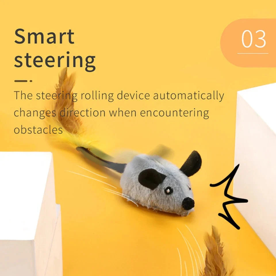 Interactive Moving Cat Toy Mouse