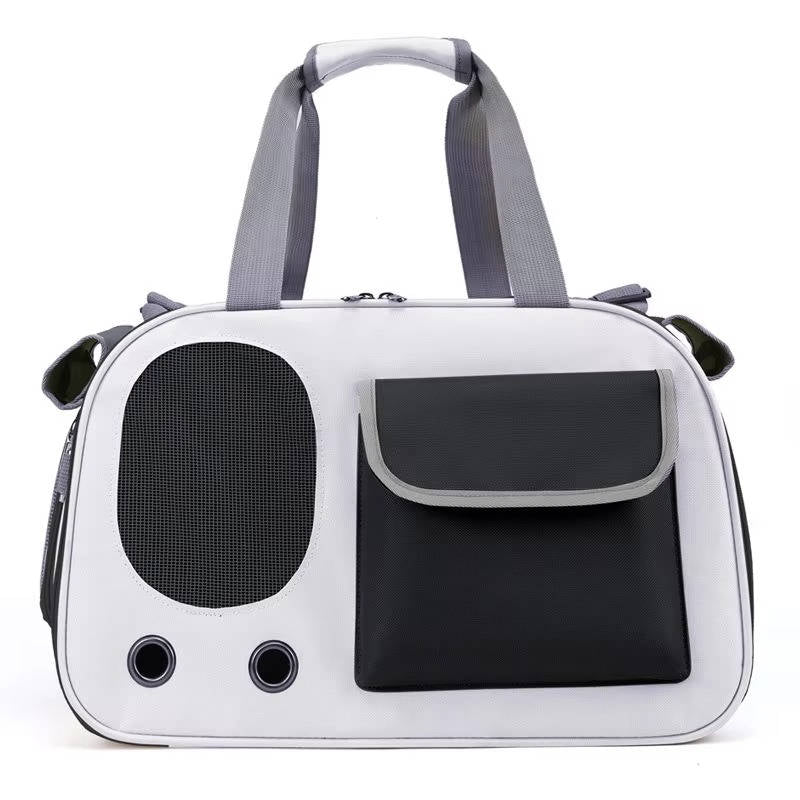 Ventilated Travel Pet Carrier for Cats & Small Dogs