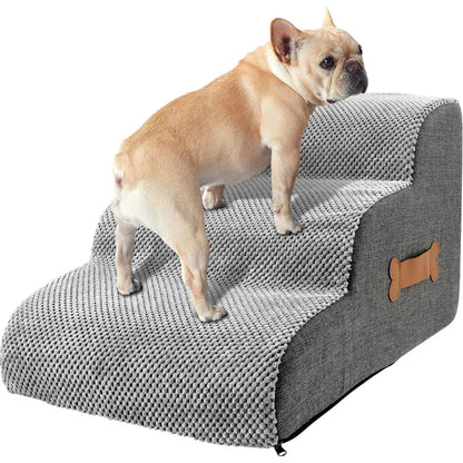 2-Step Pet Stairs for Beds, Sofas & Small Dogs