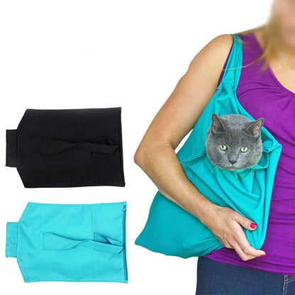 Scratch-Resistant Cat Sling Carrier for Travel