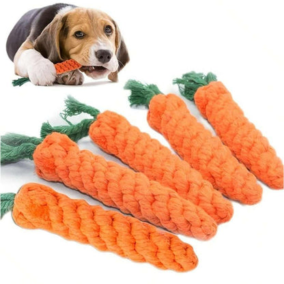 Carrot Rope Dog Toy