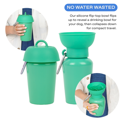 Portable Dog Travel Water Bottle - 20oz
