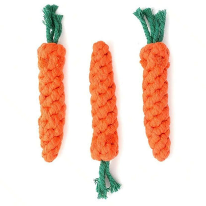 Carrot Rope Dog Toy