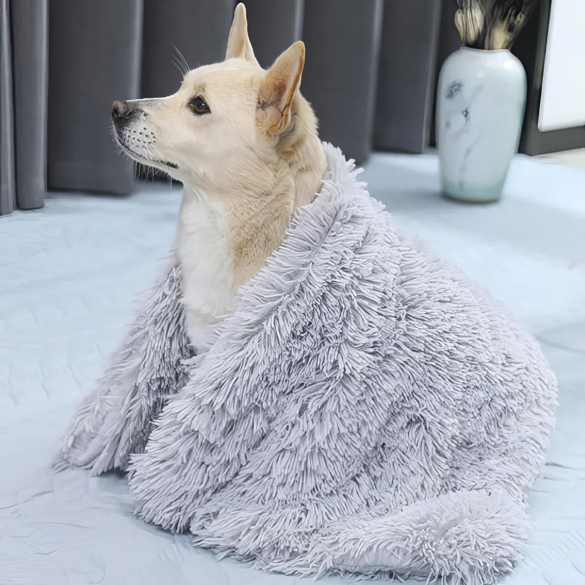 Cozy Fluffy Pet Blanket