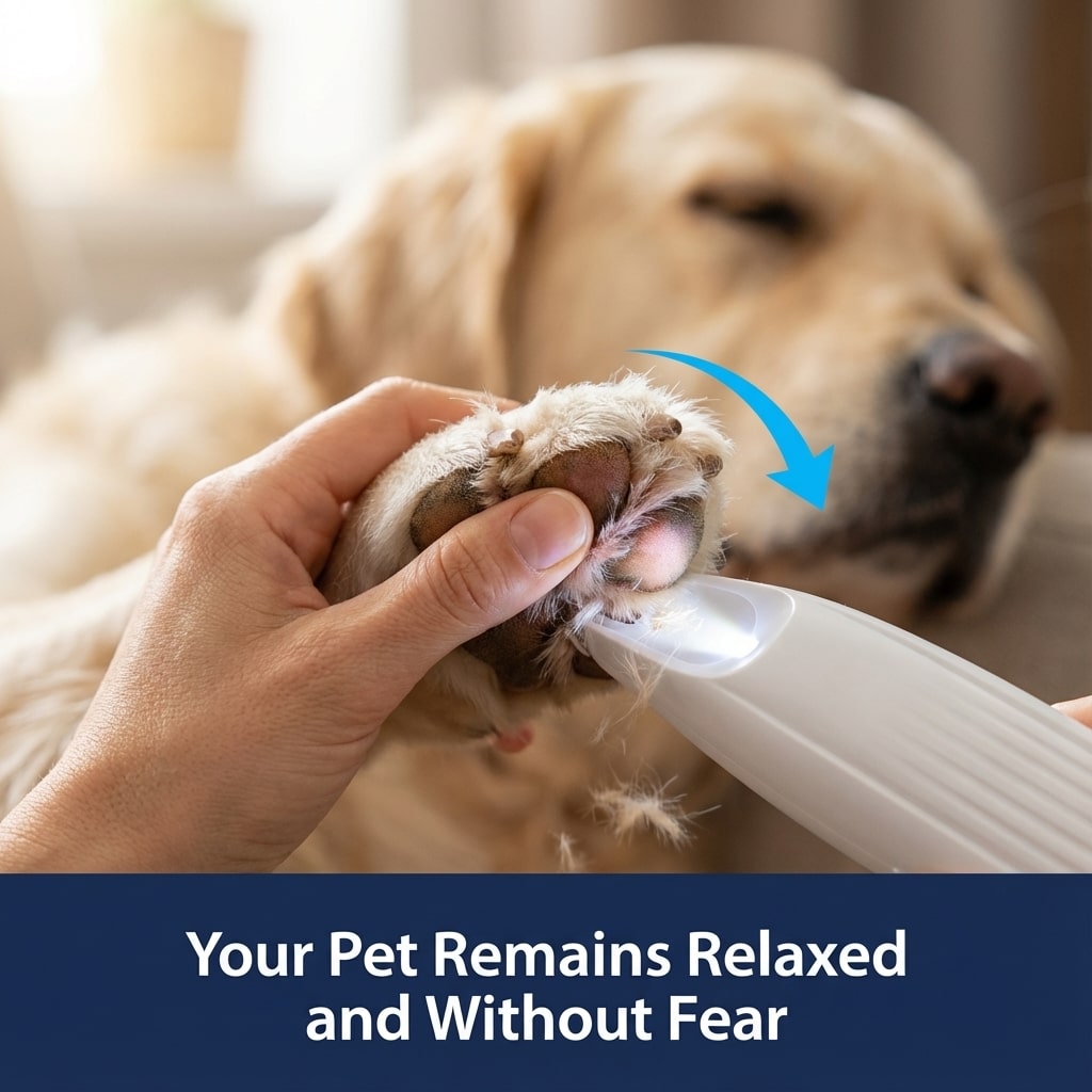 Quiet Dog Paw Trimmer