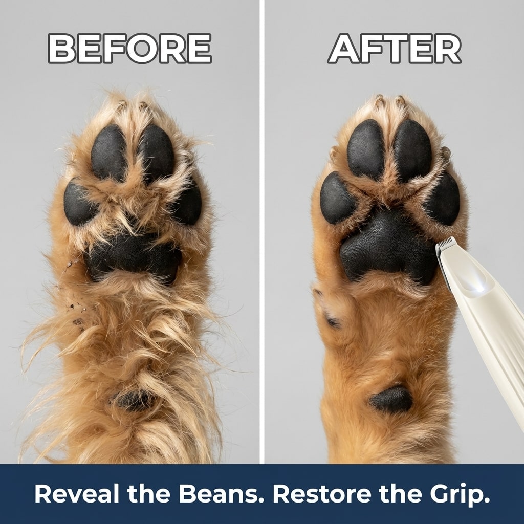 Quiet Dog Paw Trimmer