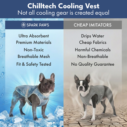 2-Pack Evaporative Dog Cooling Vests
