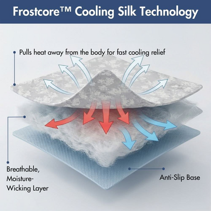 2-Pack Cooling Dog Mats with Non-Slip Base