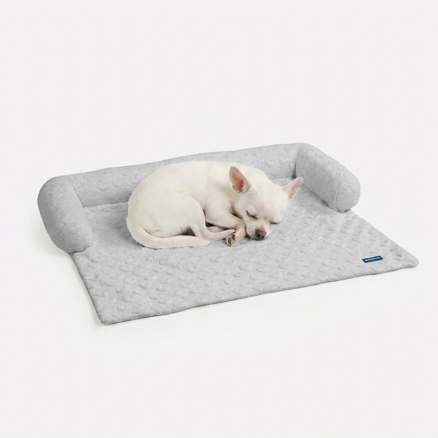 Cooling Couch Cover Dog Bed with Bolster Support