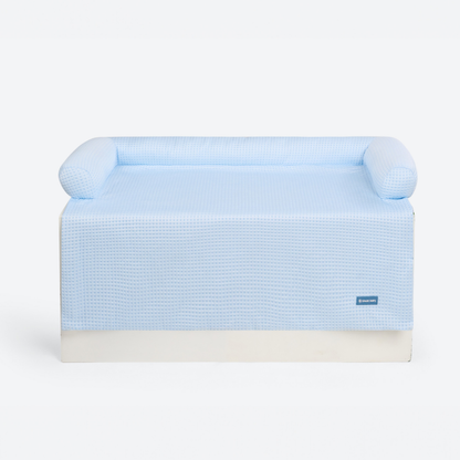 Cooling Couch Cover Dog Bed with Bolster Support