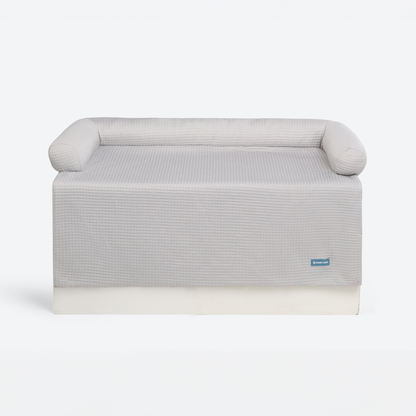 Cooling Couch Cover Dog Bed with Bolster Support