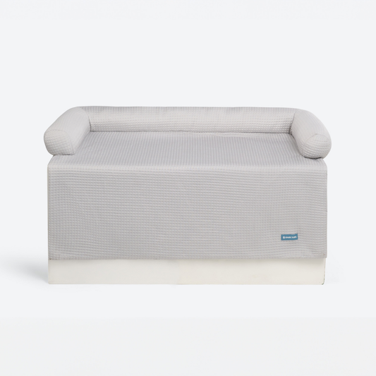 Cooling Couch Cover Dog Bed with Bolster Support