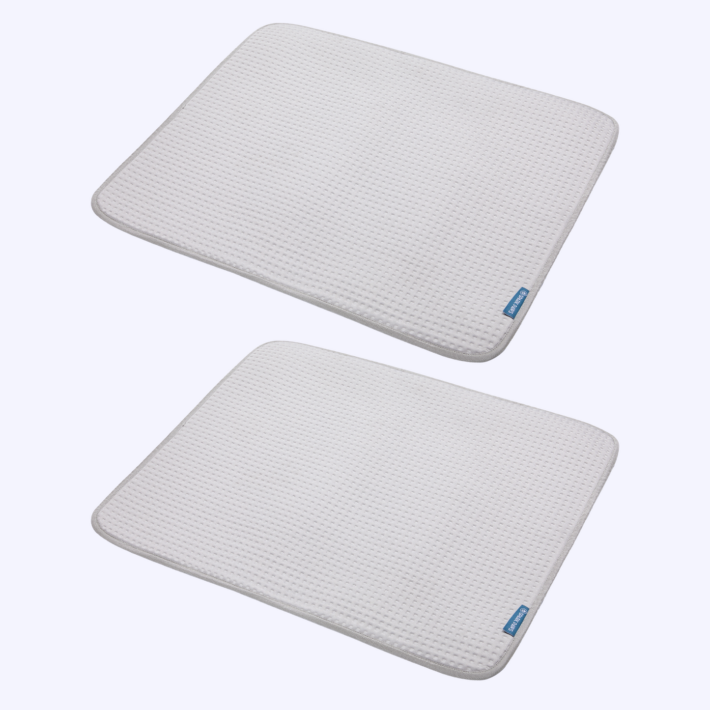 2-Pack Cooling Dog Mats with Non-Slip Base