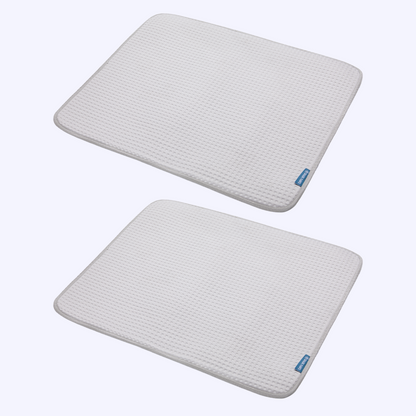 2-Pack Cooling Dog Mats with Non-Slip Base