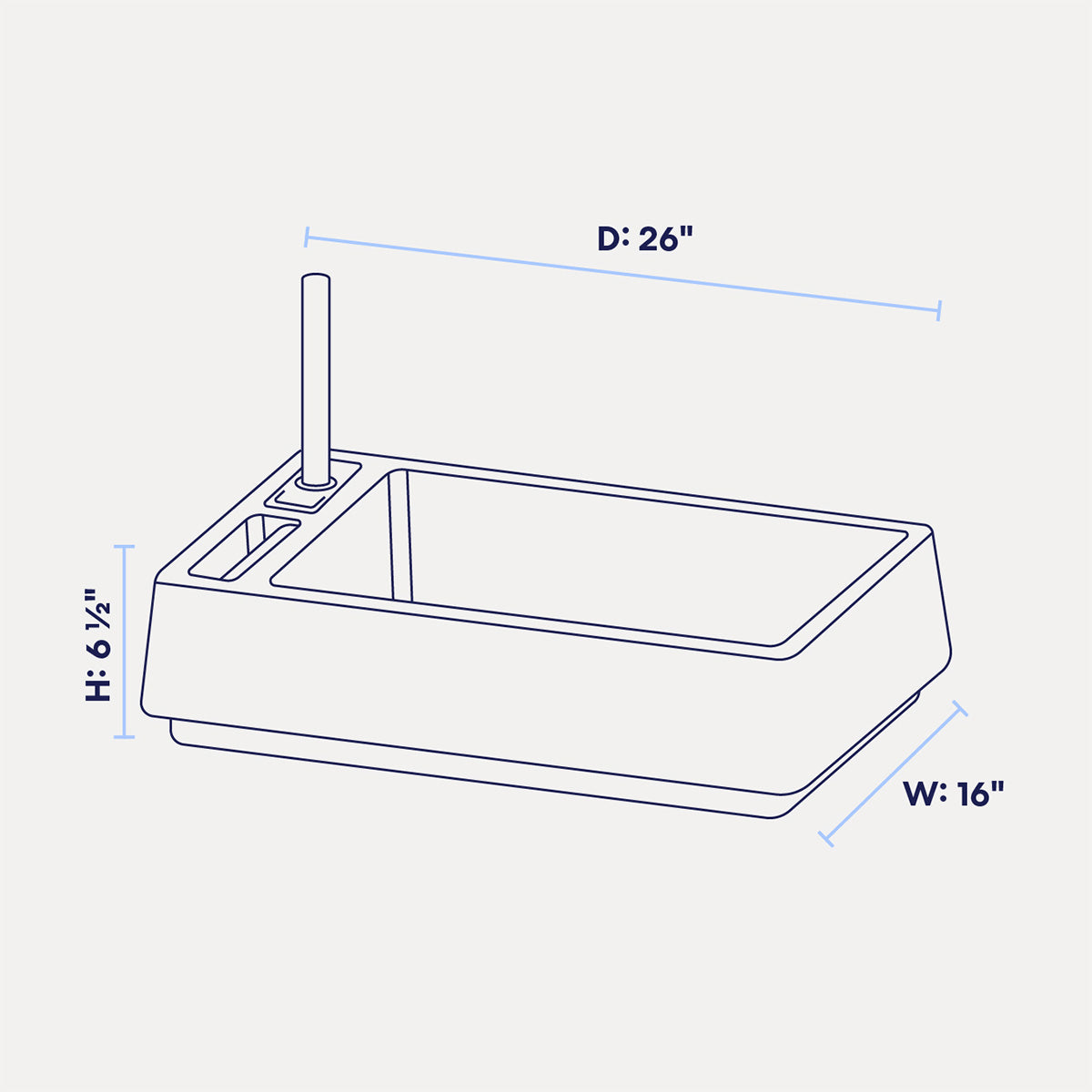 Cove Cat Litter Box