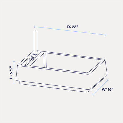 Cove Cat Litter Box