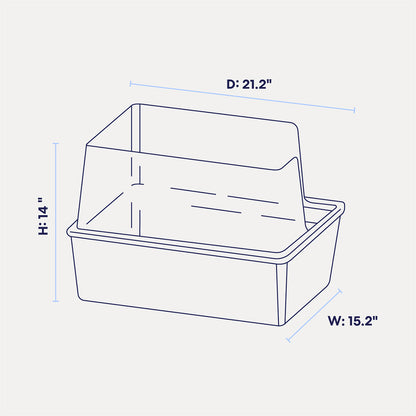 Cubby Cat Litter Box