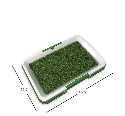 Artificial Grass Dog Potty Tray for Indoor & Balcony Use