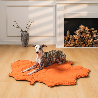 Calming Leaf Shape Dog Blanket