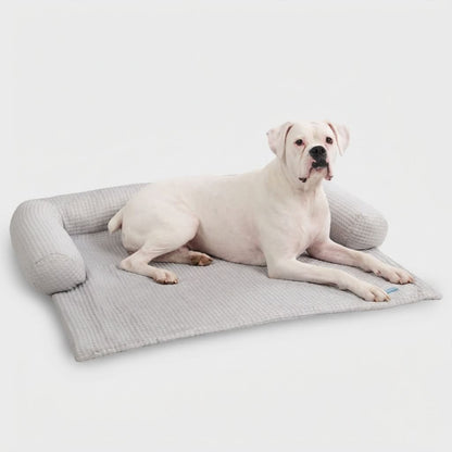 Cooling Couch Cover Dog Bed with Bolster Support
