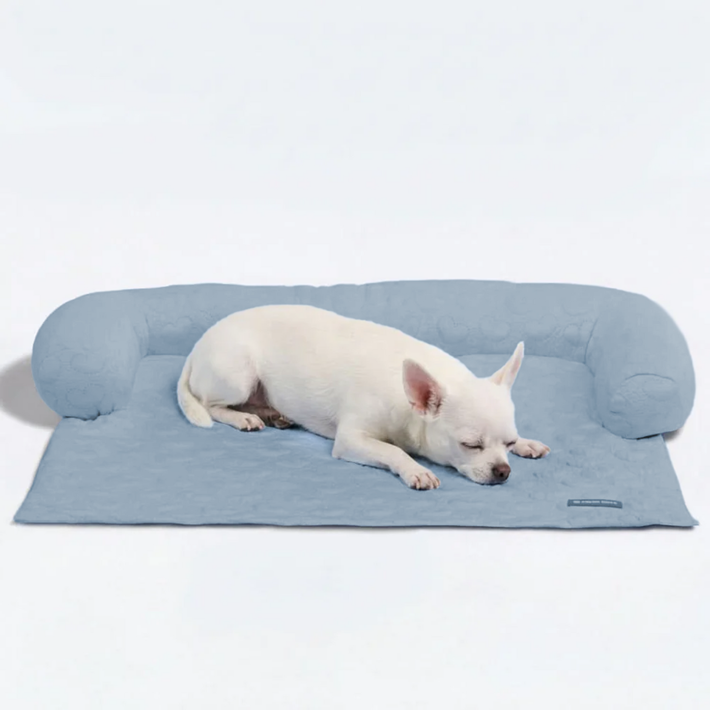 Cooling Couch Cover Dog Bed with Bolster Support