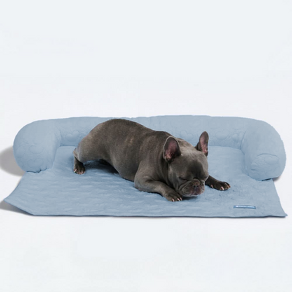 Cooling Couch Cover Dog Bed with Bolster Support