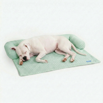 Cooling Couch Cover Dog Bed with Bolster Support