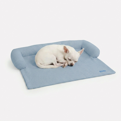 Cooling Couch Cover Dog Bed with Bolster Support