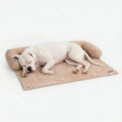 Cooling Couch Cover Dog Bed with Bolster Support