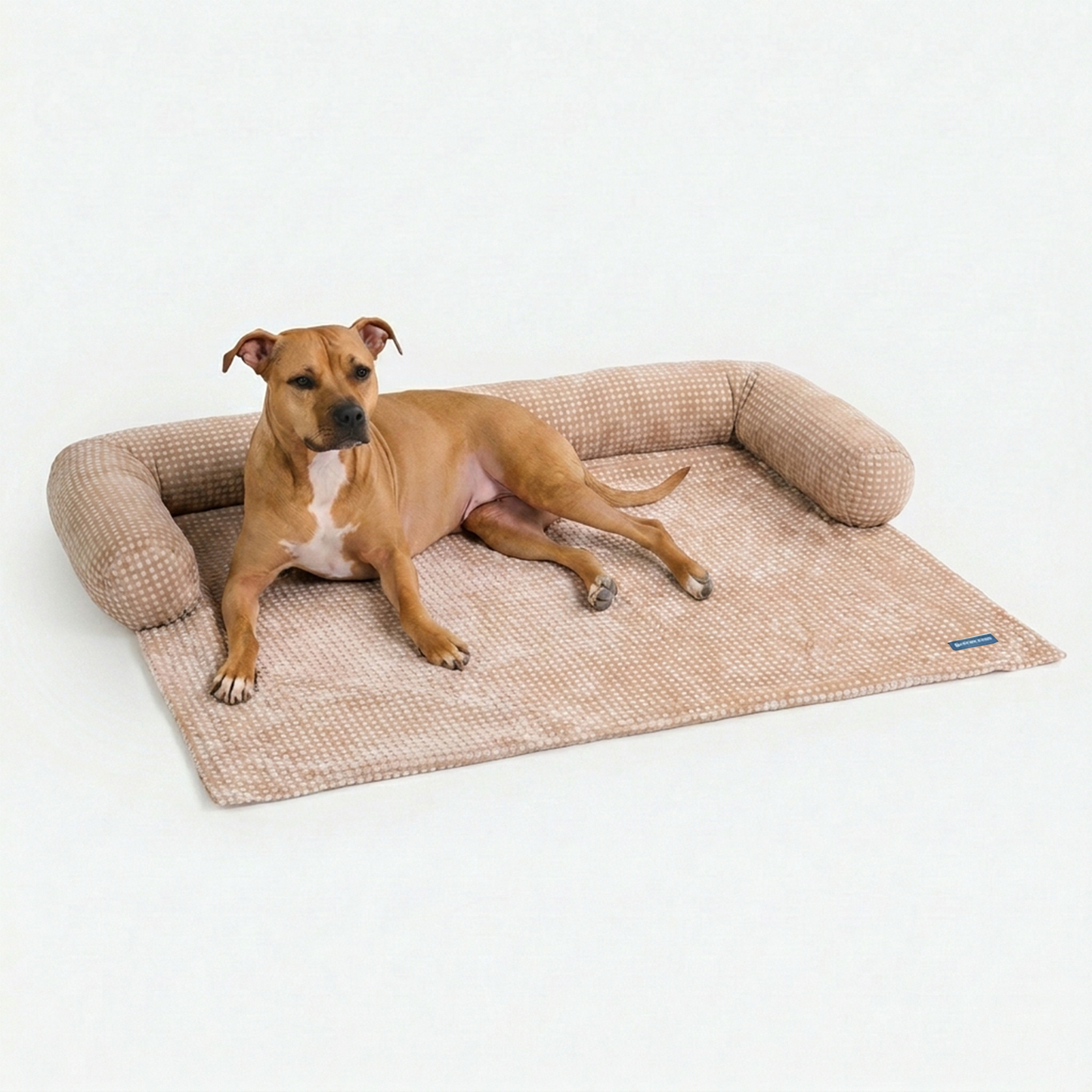 Cooling Couch Cover Dog Bed with Bolster Support