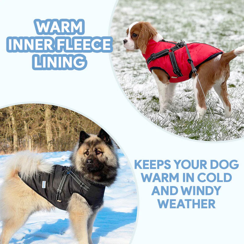 Waterproof Dog Fleece Coat