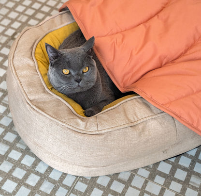 Calming Leaf Shape Dog Blanket