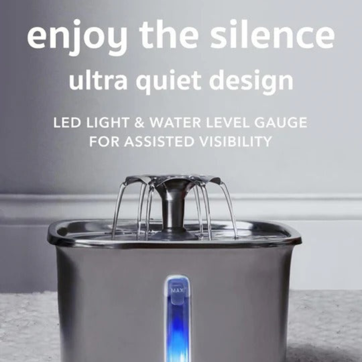 Stainless Steel Cat Water Fountain