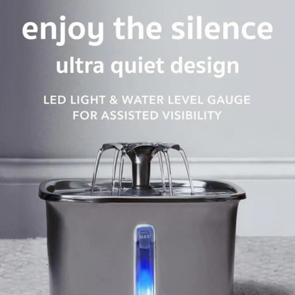 Stainless Steel Cat Water Fountain