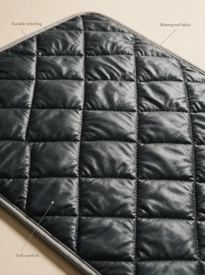 Self-Warming Dog Mat with Heat-Reflective Lining
