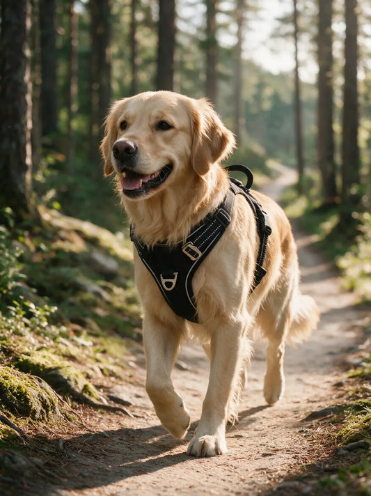 Reflective Adjustable Dog Harness with Control Handle