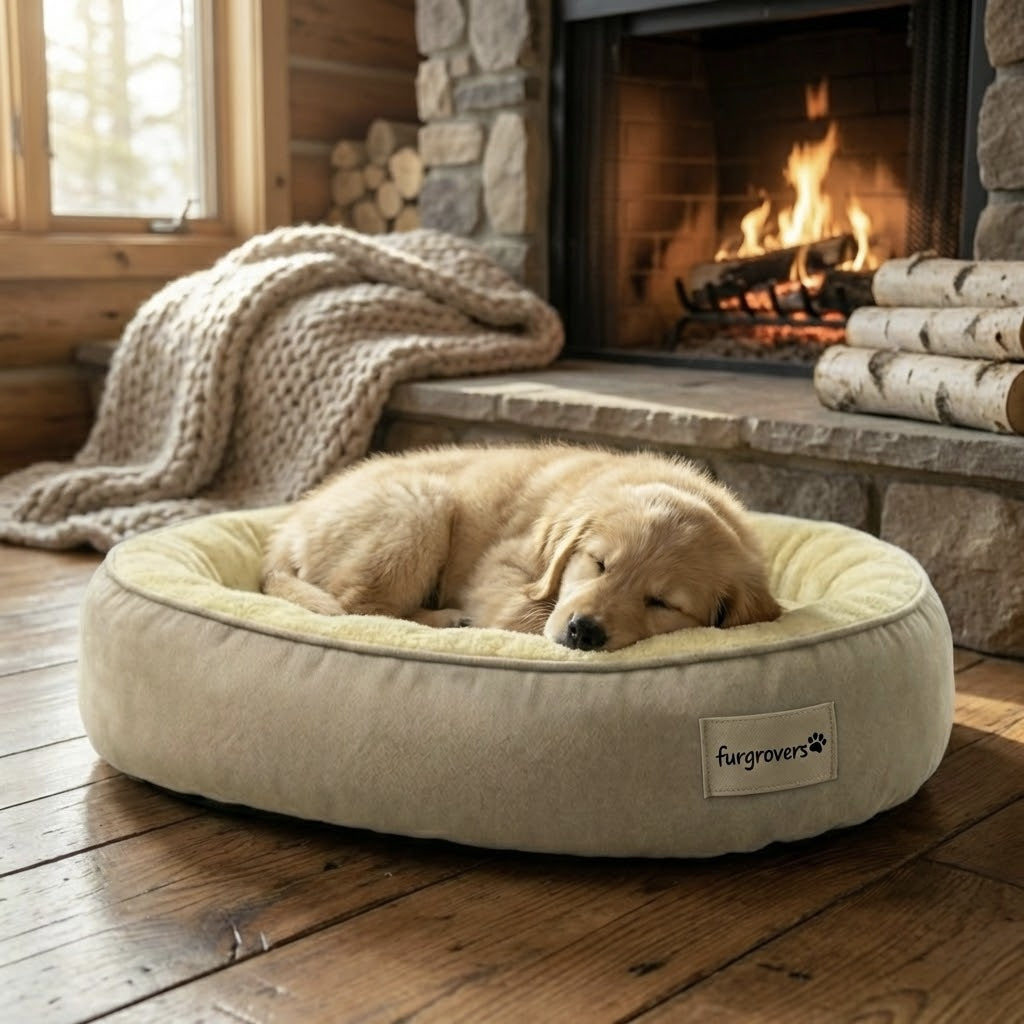 FurGrovers Donut Dog Bed