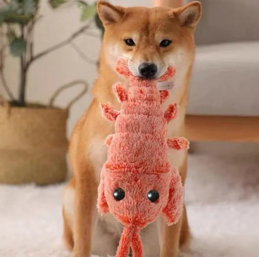 Floppy Lobster Interactive Dog Toy