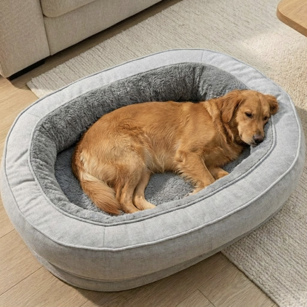 FurGrovers Donut Dog Bed