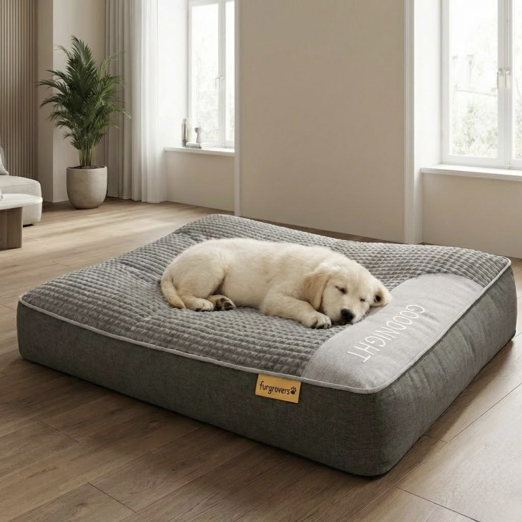 FurGrovers Cushion Dog Bed