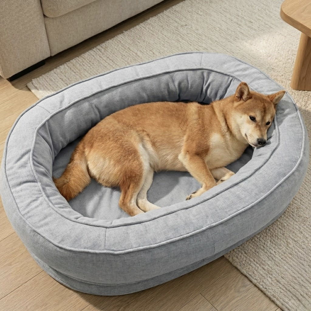 FurGrovers Donut Dog Bed