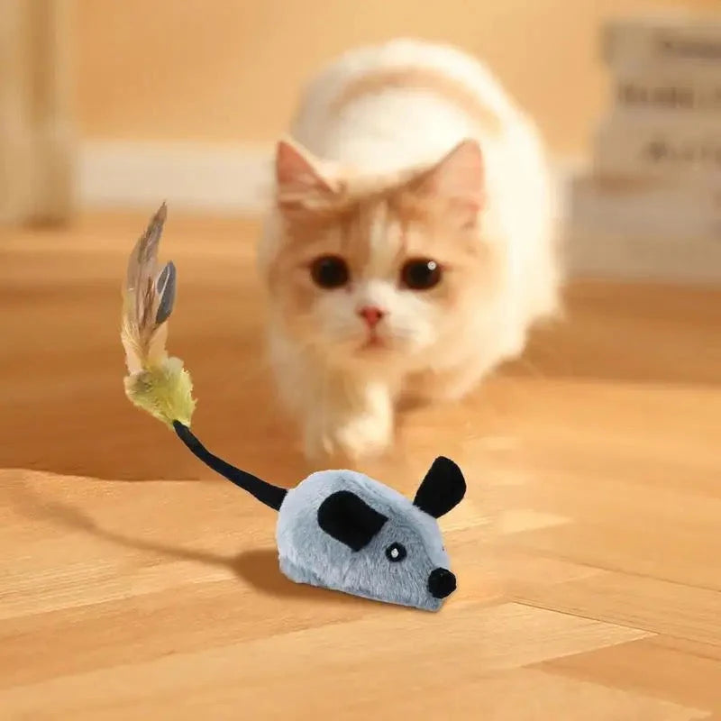 Interactive Moving Cat Toy Mouse