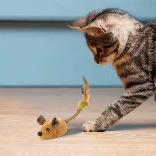 Interactive Moving Cat Toy Mouse
