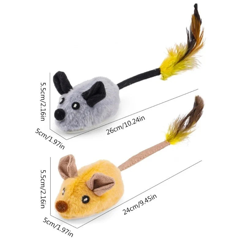 Interactive Moving Cat Toy Mouse