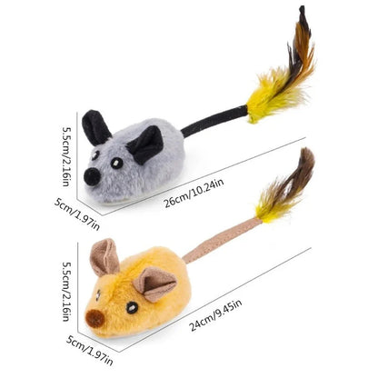 Interactive Moving Cat Toy Mouse