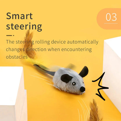 Interactive Moving Cat Toy Mouse