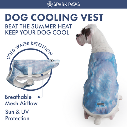2-Pack Evaporative Dog Cooling Vests