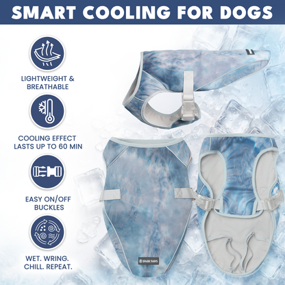 2-Pack Evaporative Dog Cooling Vests