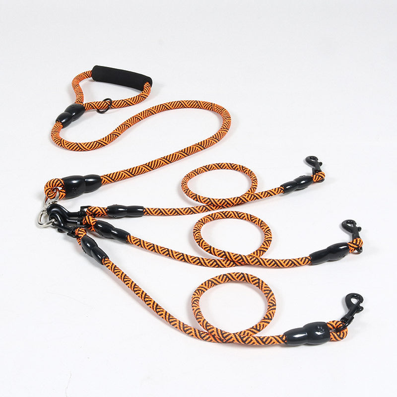 Tangle-Free Multi-Dog Leash for 1, 2 or 3 Dogs