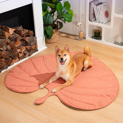 Calming Leaf Shape Dog Blanket